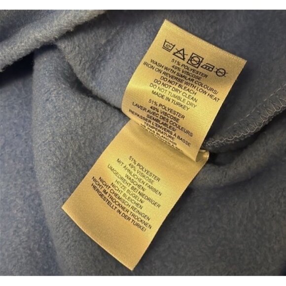 Sugar Dust Sweatshirt XS Cornflower Blue Tassel Fringe Boho Pullover Los Angeles - Picture 7 of 7